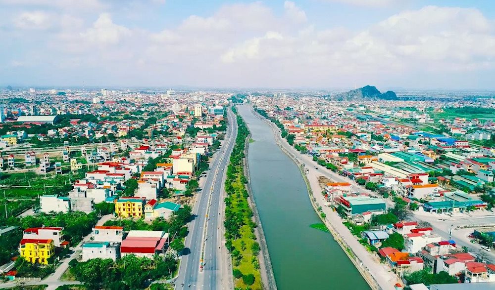 vị trí thành phố ninh bình