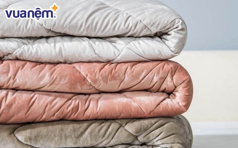 Có nhiều loại chăn nhung khác nhau