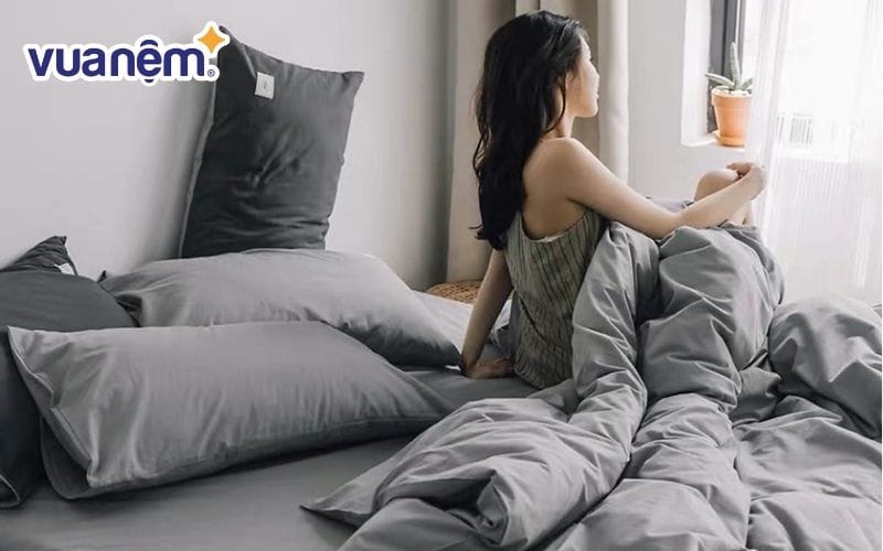 Chăn phao có nguồn gốc từ Hàn Quốc và sở hữu trọng lượng siêu nhẹ