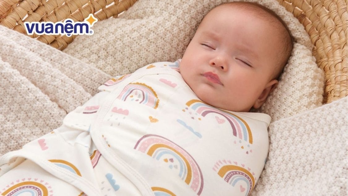 chăn ủ cho bé