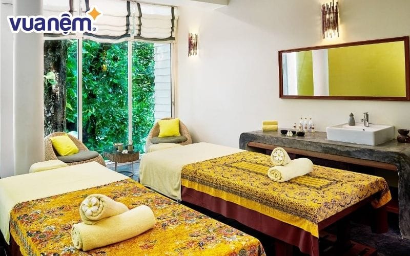 Ga giường spa salon giúp ghi điểm trong mắt khách hàng về sự chuyên nghiệp