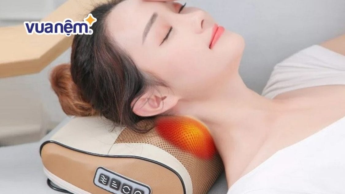 Gối massage cổ