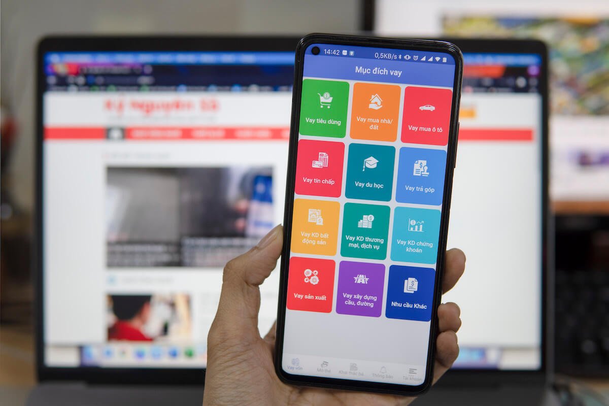 kiểm tra nợ xấu qua app