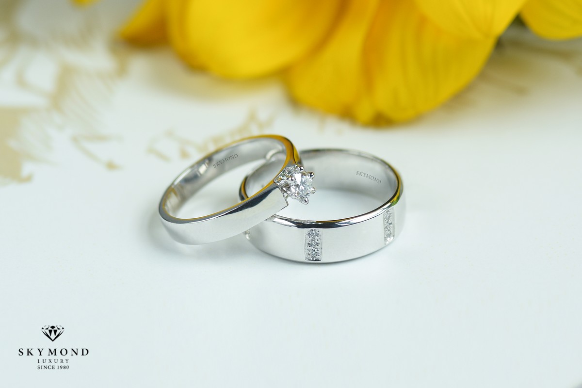 nhẫn cưới skymond luxury