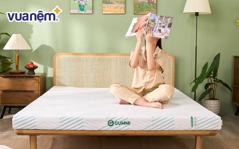 Nệm cao su là Latex mattress trong tiếng Anh