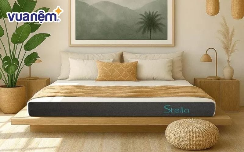 Nệm đa tầng trong tiếng Anh là Hybrid mattress