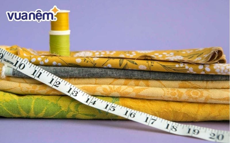 Tính kỹ kích thước vỏ gối sao cho phù hợp với ruột gối có sẵn