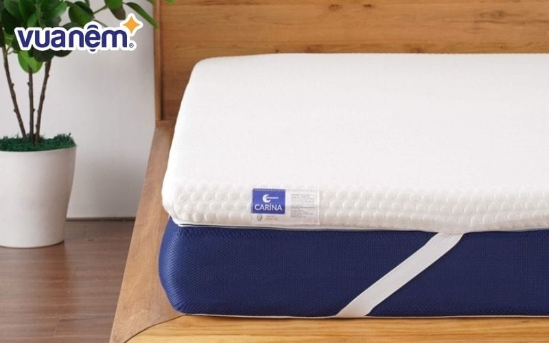 Topper nệm 5cm cũng có thể bù đắp những khuyến khuyết của nệm