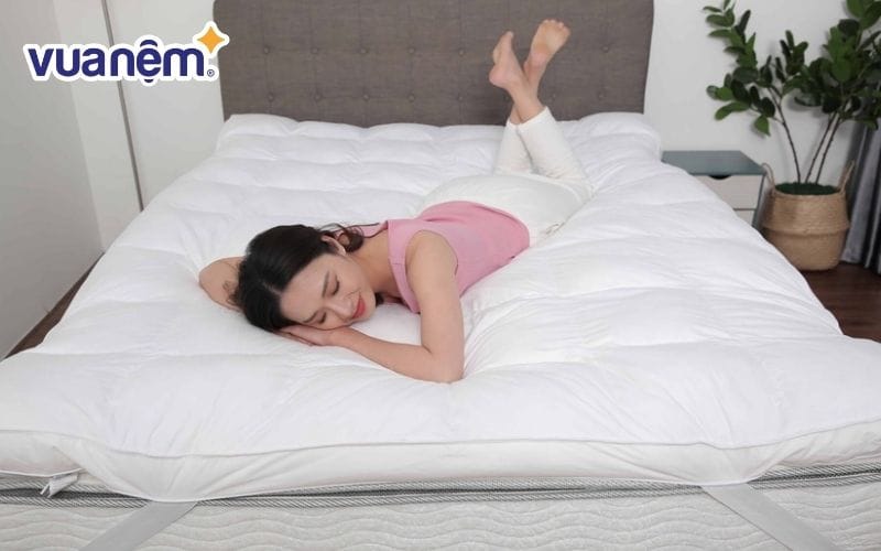 Ghé Vua Nệm để chọn topper đa dạng độ dày và kích thước