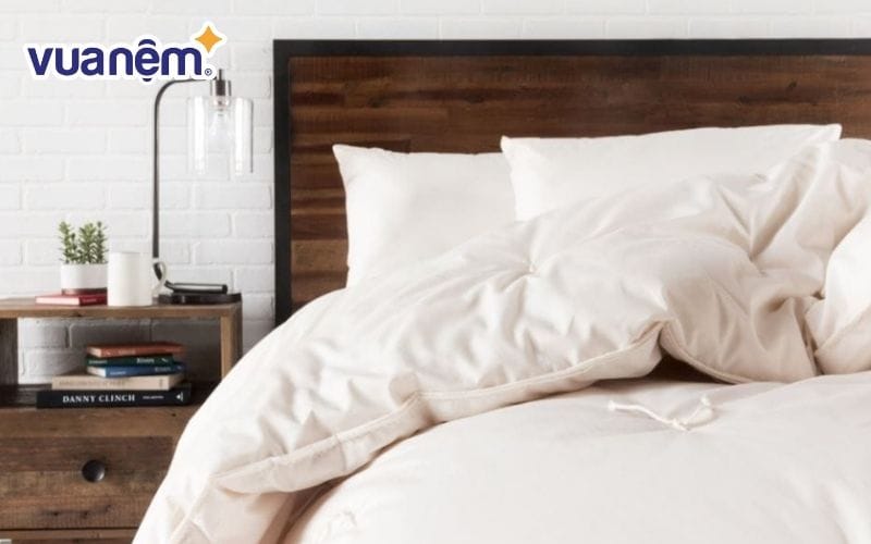 Chăn phao được sử dụng vào mùa đông nhờ hiệu quả giữ ấm tốt