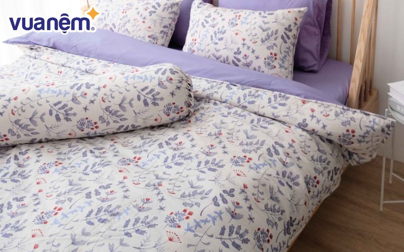 Vỏ chăn trơn Amando Dream họa tiết