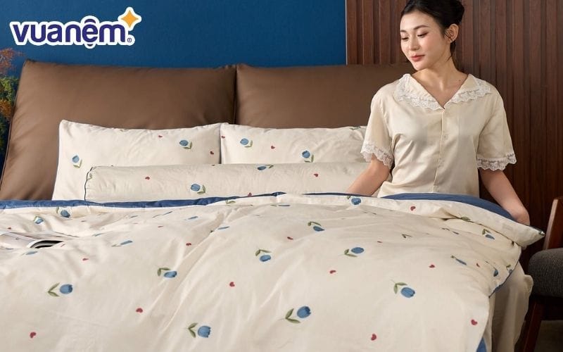 3 bước lồng vỏ chăn siêu nhanh gọn nhất định phải biết