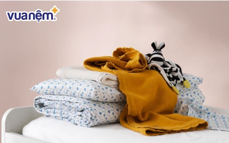 Chọn chăn ga gối đệm cho bé có kích thước phù hợp