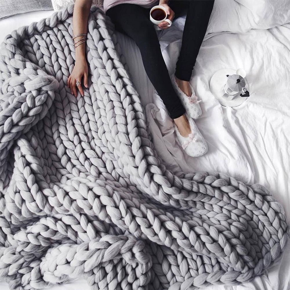 Chăn len giữ nhiệt cho cơ thể rất tốt