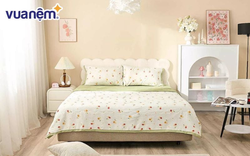 ​​Bộ drap giường 1m8 có mền Goodnight Bamboo