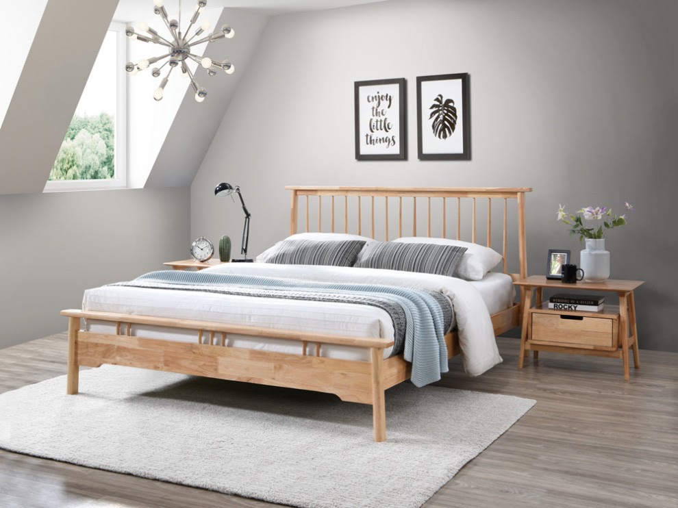 giường ngủ gỗ dổi đẹp