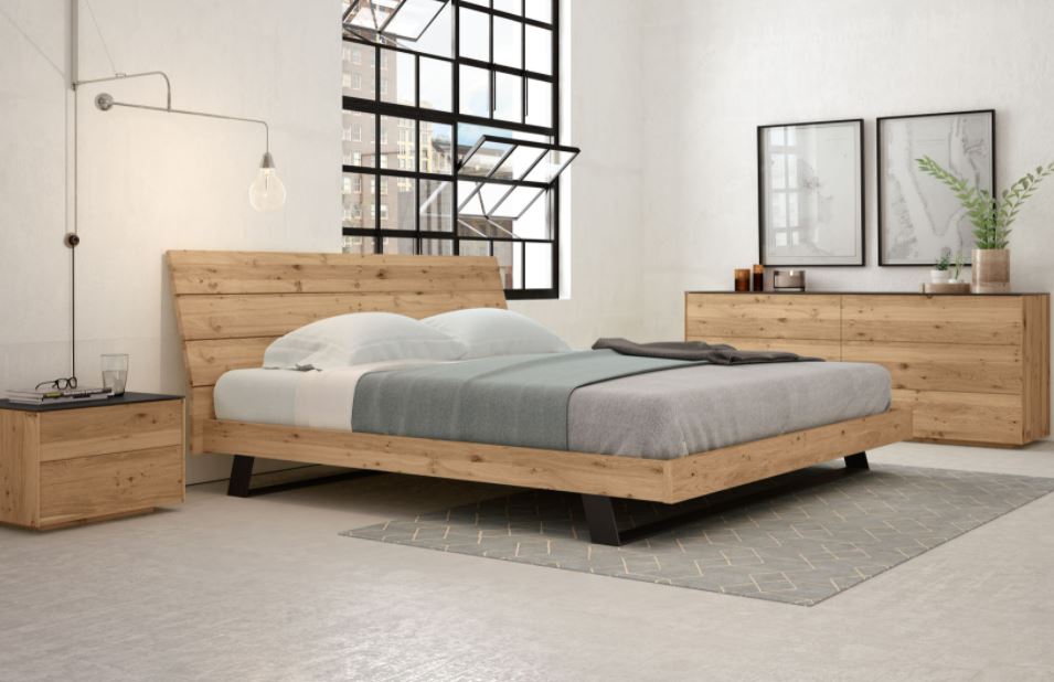 giường ngủ gỗ dổi kiểu nhật