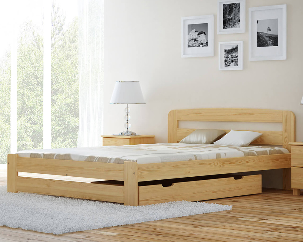 giường ngủ gỗ thông là gì