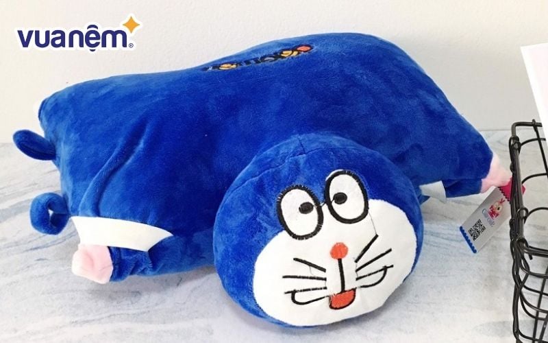 Gối cho bé đi xe máy hình Doraemon