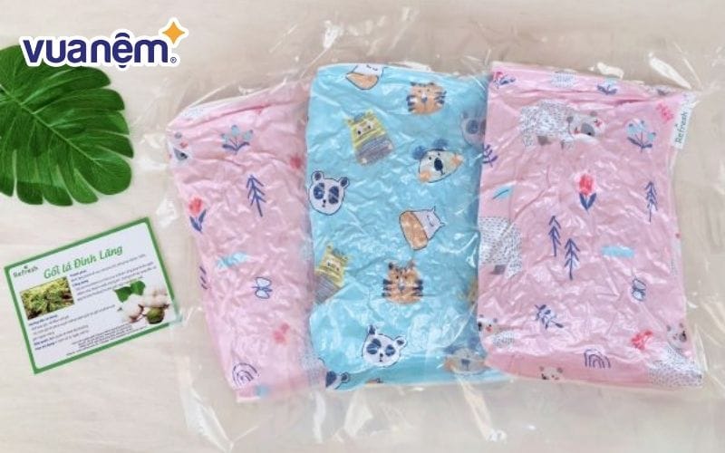 Gối đinh lăng cho em bé Refresh