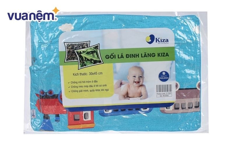 Gối lá đinh lăng cho bé ngủ ngon Kiza