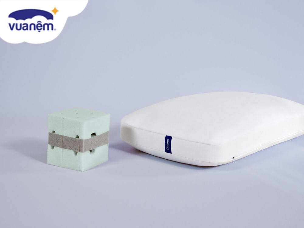 vệ sinh gối foam