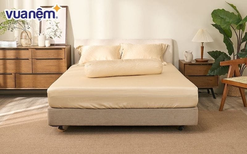 Bộ chăn ga lụa tencel cao cấp Amando Lagom