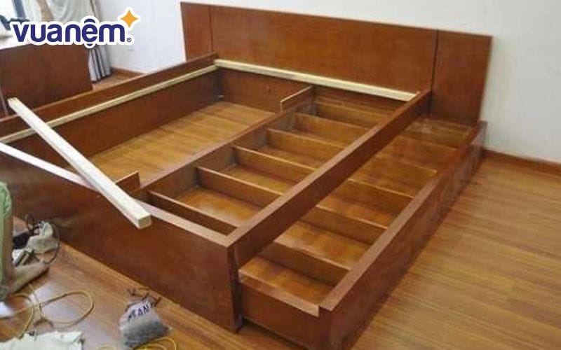 Cách lắp giường gỗ công nghiệp đơn giản