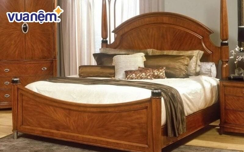Chọn giường ngủ gỗ thao lao phù hợp với không gian phòng ngủ