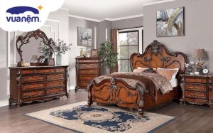 Top 10 mẫu giường ngủ gỗ cẩm lai “hot” nhất thị trường hiện nay