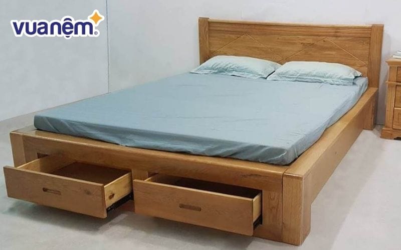 Giường ngủ gỗ đinh hương đa năng hiện được nhiều gia đình ưa chuộng