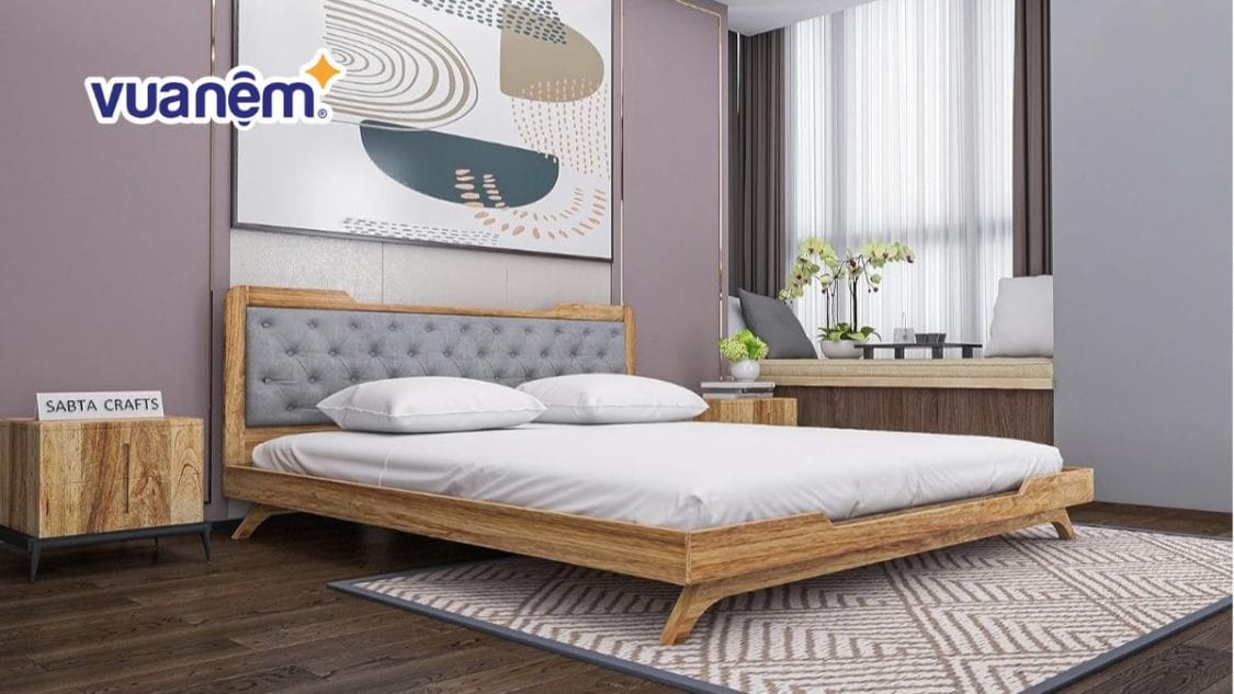 Top 6 mẫu giường ngủ gỗ pơ mu đẹp, xịn, mịn bạn nên biết