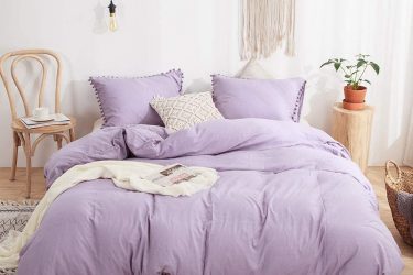5 mẫu chăn ga gối tím pastel đẹp ngất ngây cho phòng ngủ