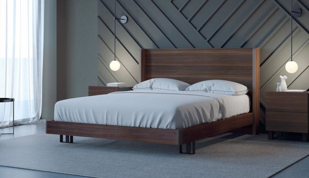 mẫu giường gỗ lim