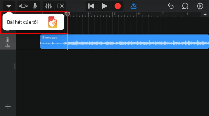 Cài nhạc chuông bằng ứng dụng GarageBand 7