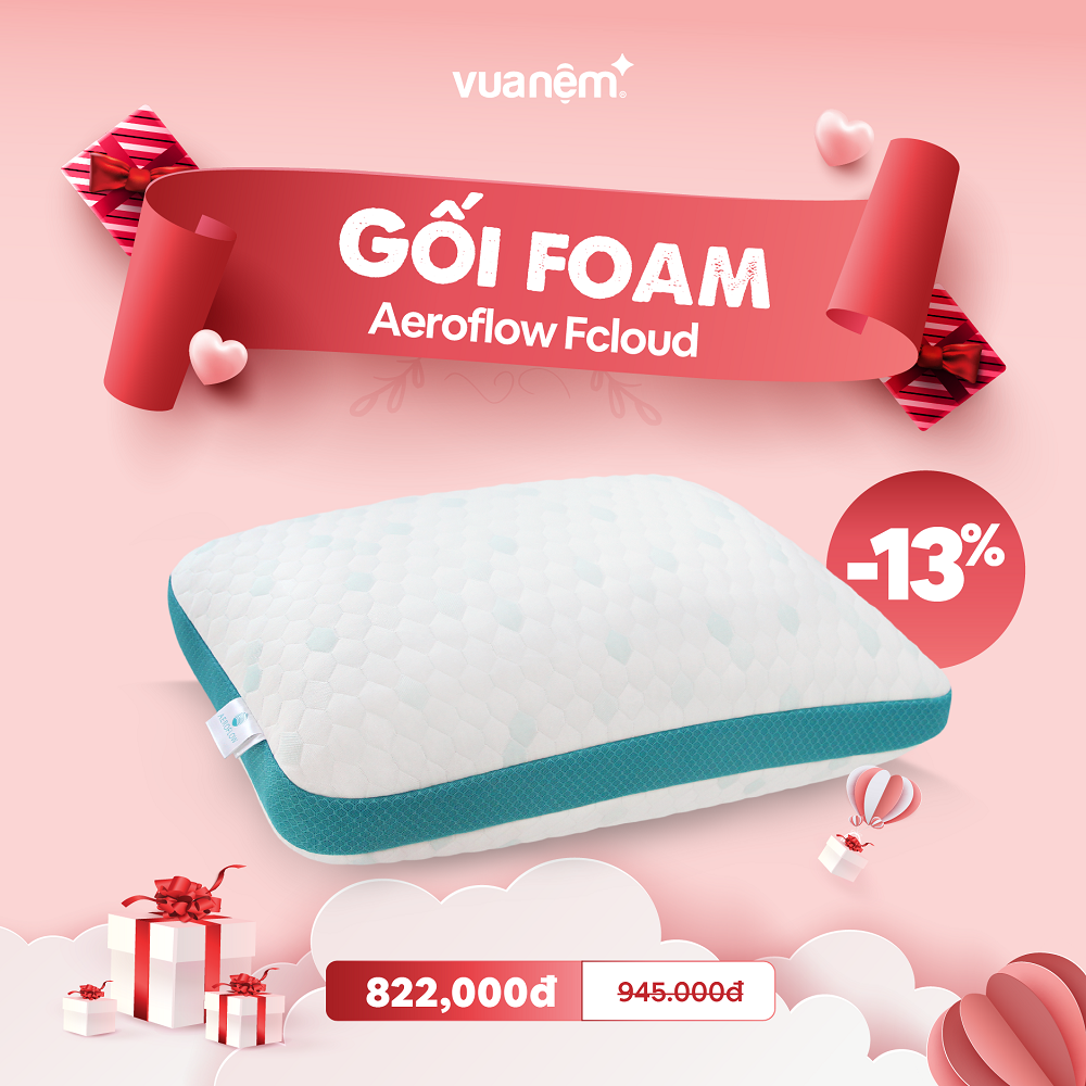 Gối Foam Aeroflow Fcloud