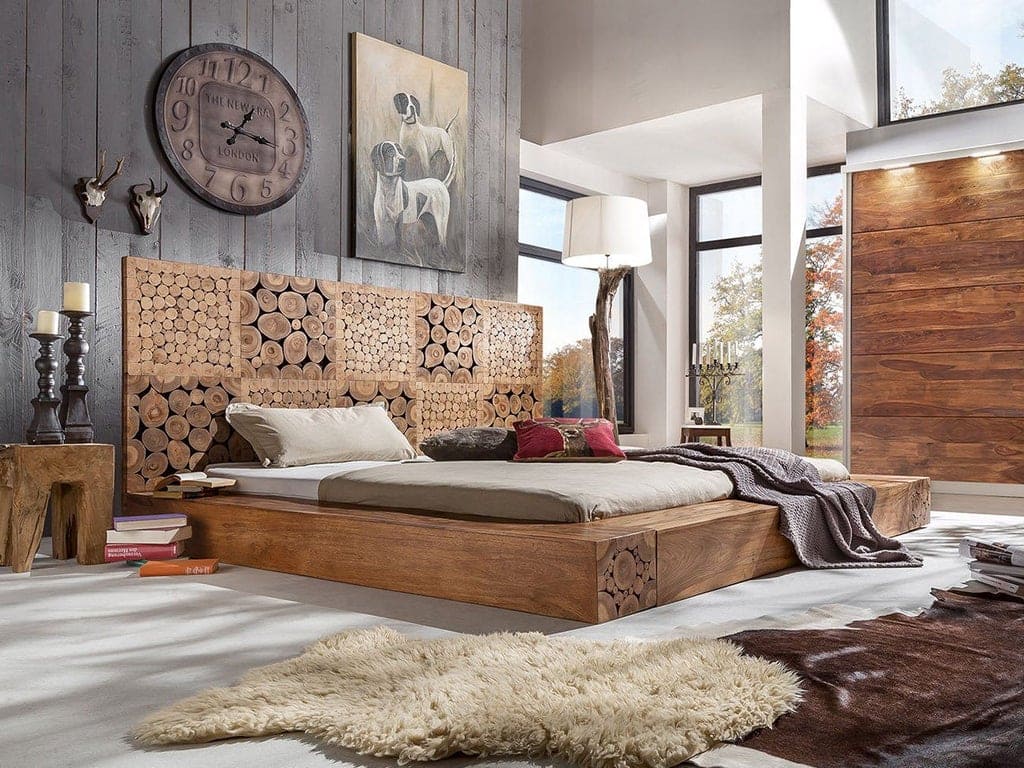 phòng ngủ sang trọng gỗ