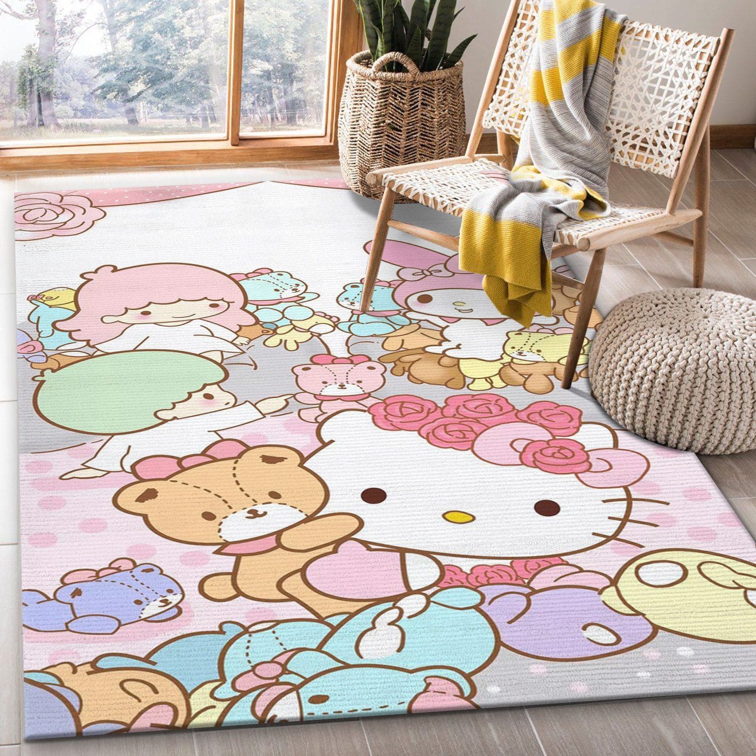 thảm trải sàn hello kitty