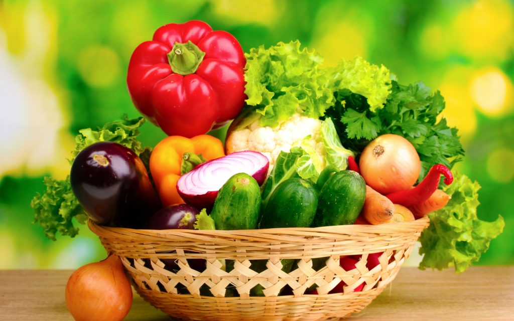 Sử dụng nhiều rau củ trong bữa ăn