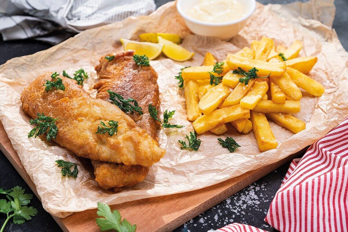 Món “fish and chips”
