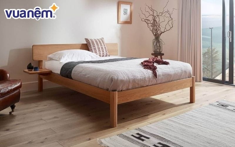 Có nên mua giường ngủ gỗ cao su không?