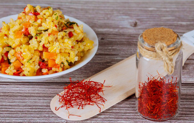 Món ăn thơm ngon hấp dẫn từ Saffron