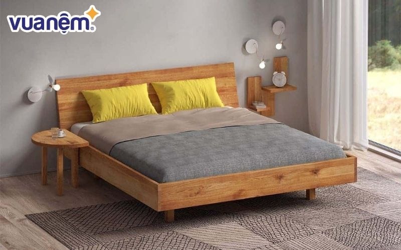 Giường ngủ gỗ cao su có tốt không?