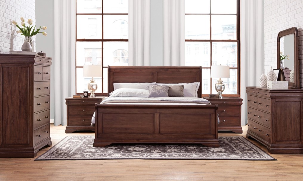giường ngủ gỗ gụ cao cấp