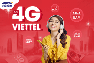 Tổng hợp các gói cước HOT 3G/4G Viettel, gói SMS, gọi thoại