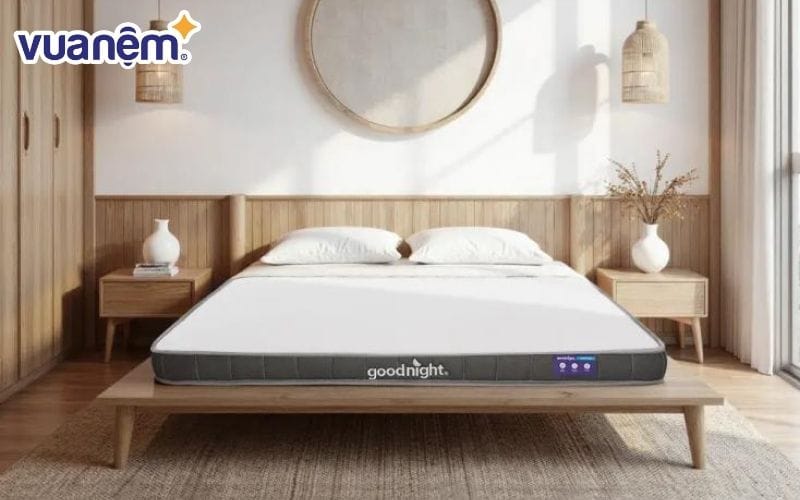 Lựa chọn chăn ga gối nệm phù hợp với giường ngủ gỗ cao su tại Vua Nệm