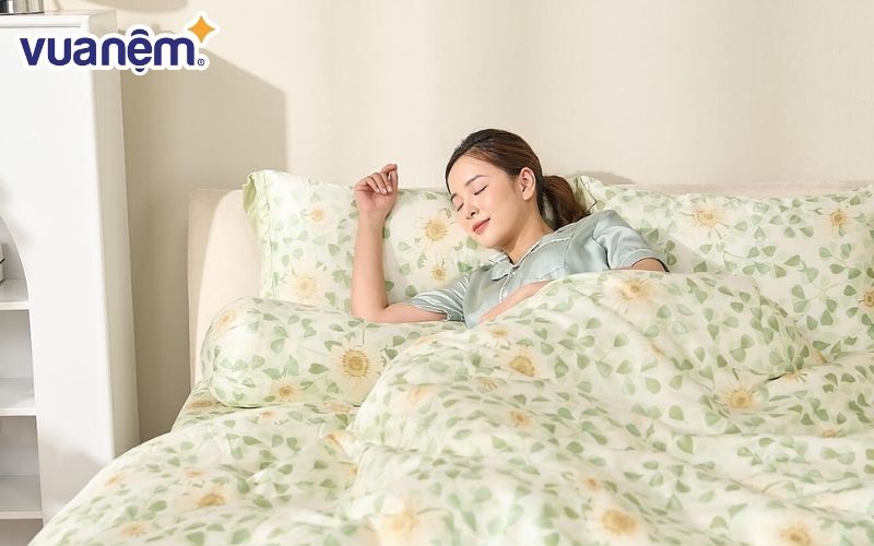 Sử dụng chăn ga gối nệm phù hợp, thoải mái