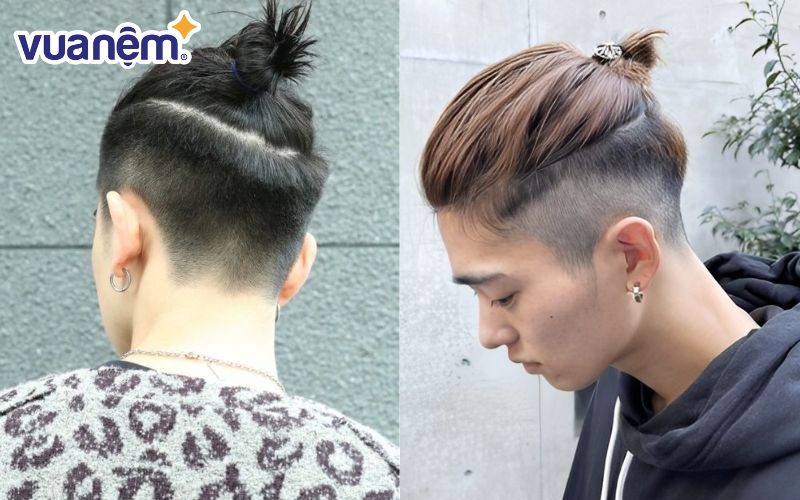 Kiểu tóc chú rể Man bun