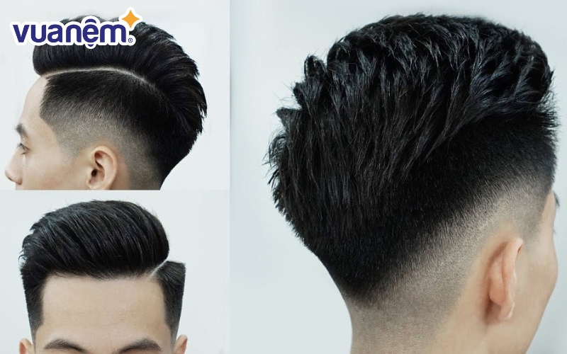 Kiểu tóc chú rể Undercut