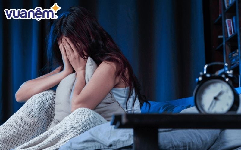 Tình trạng trằn trọc không ngủ được